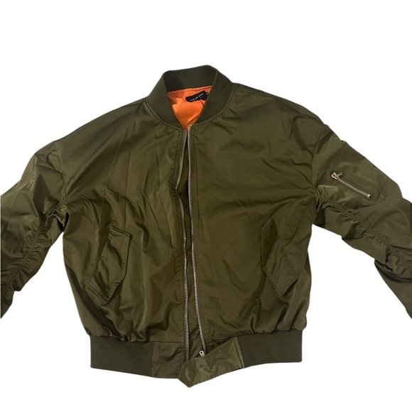 fear of god essentials Bomber Fourth Collection Green Size XL (074) - Picture 4 of 9